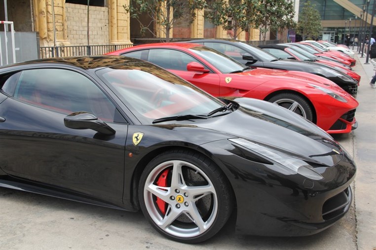 Ferrari Car Show at Beirut Souks